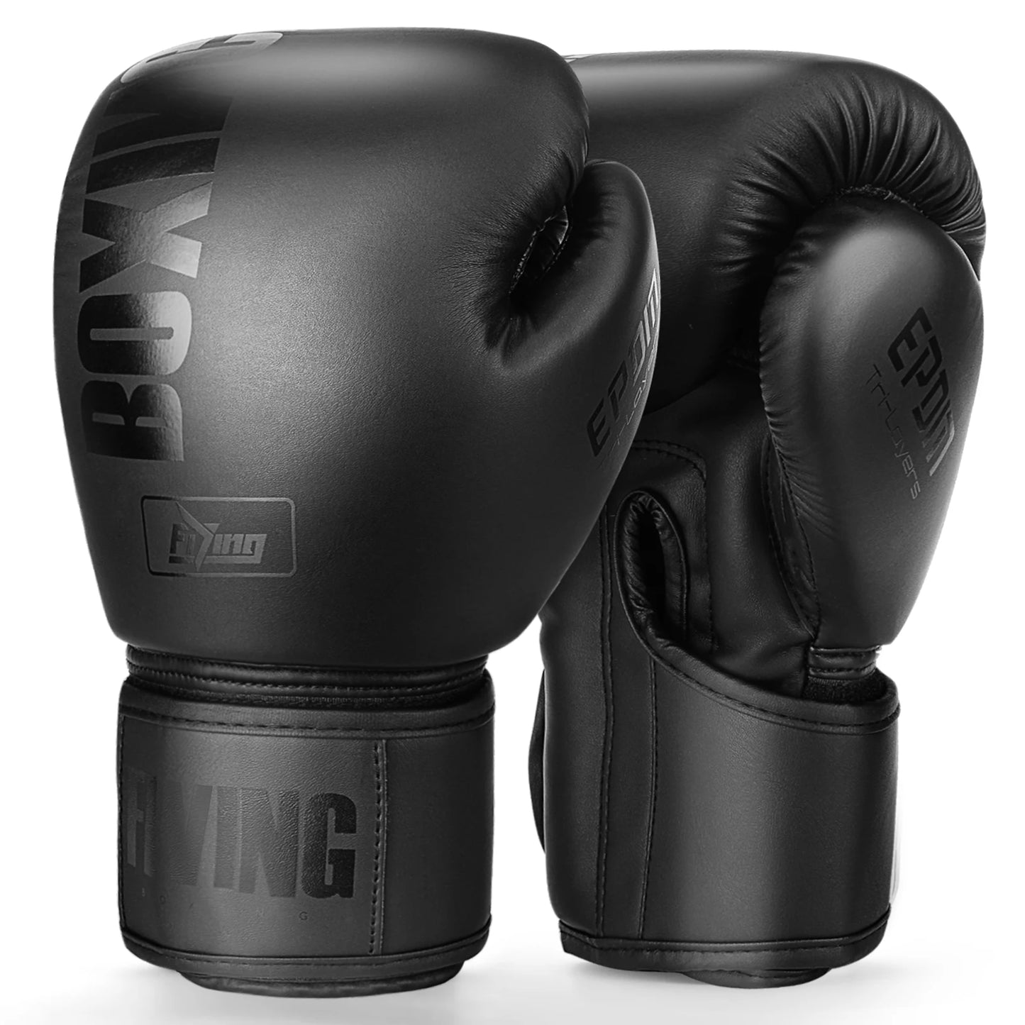 FIVING 10 12 14 16oz Boxing Gloves PU Leather For Men Women